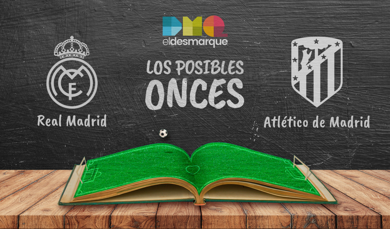 Posibles onces del derbi madrileño.