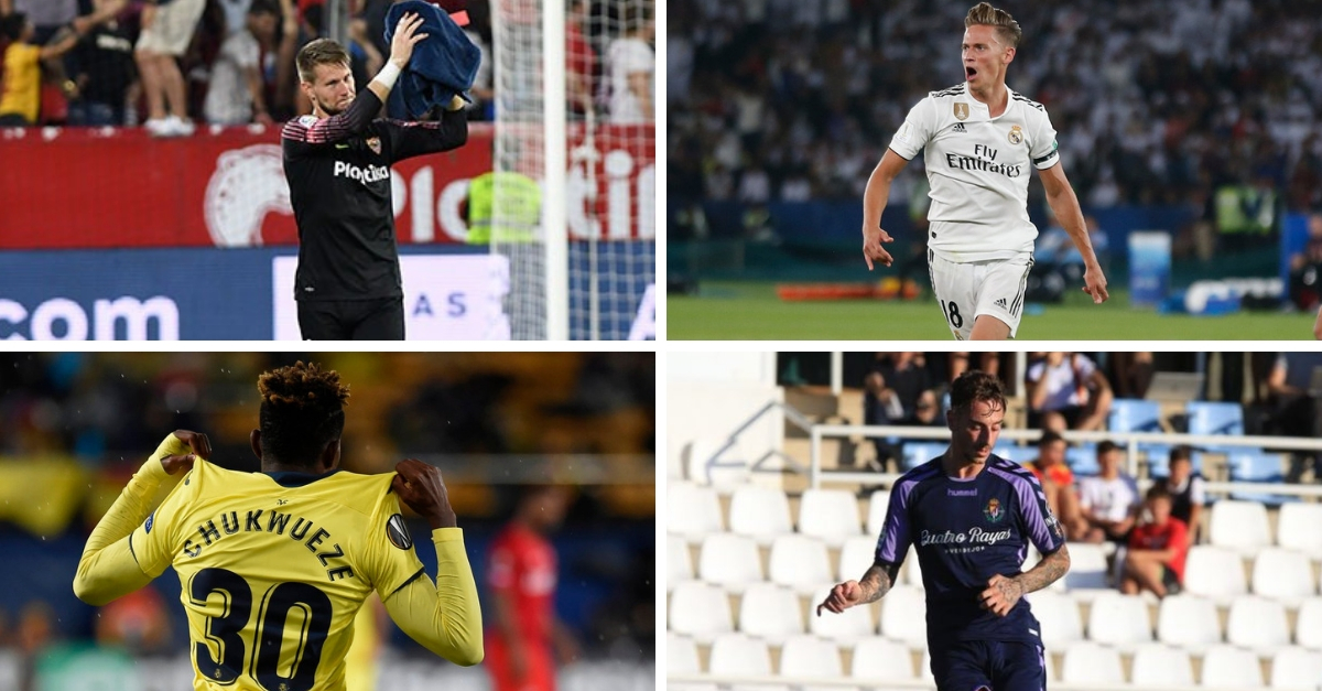 Vaclik, Llorente, Samu y Calero, revelaciones de LaLiga.