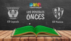 Los posibles onces del Leganés-Huesca.