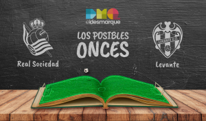 Los posibles onces del Real Sociedad-Levante.