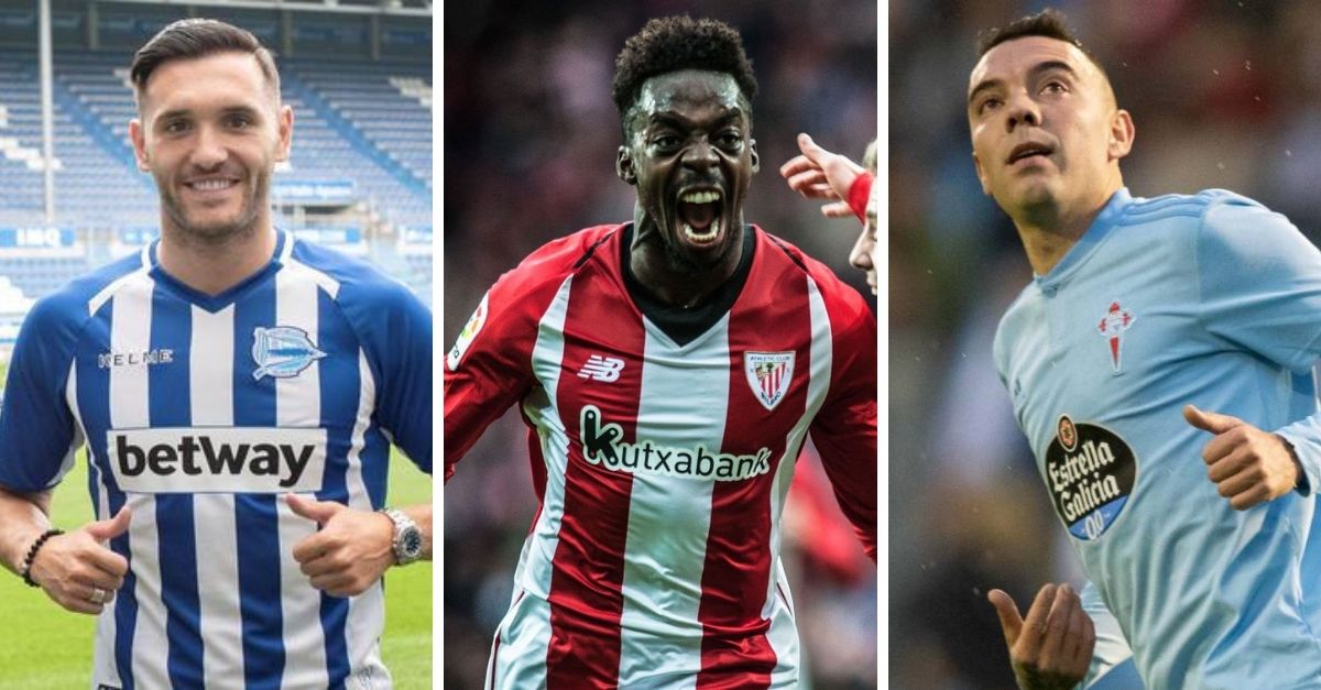 Alavés, Athletic y Celta.