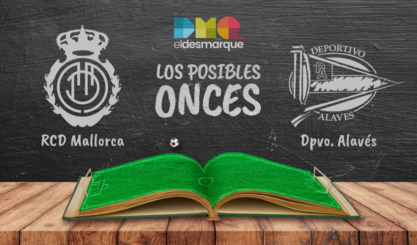 Los posibles onces del Mallorca vs Alavés.